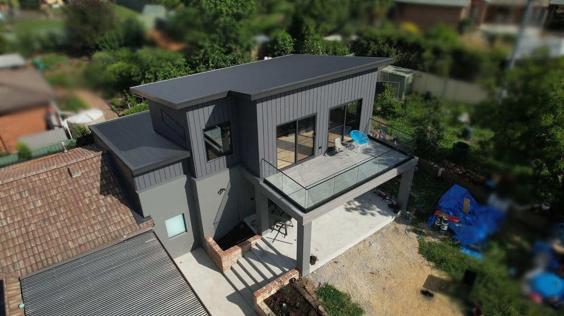 Completed Wanniassa two-story extension